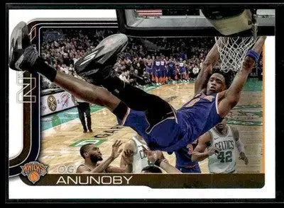 2025-26 Topps #15 OG Anunoby Base New York Knicks - Basketball Card Single