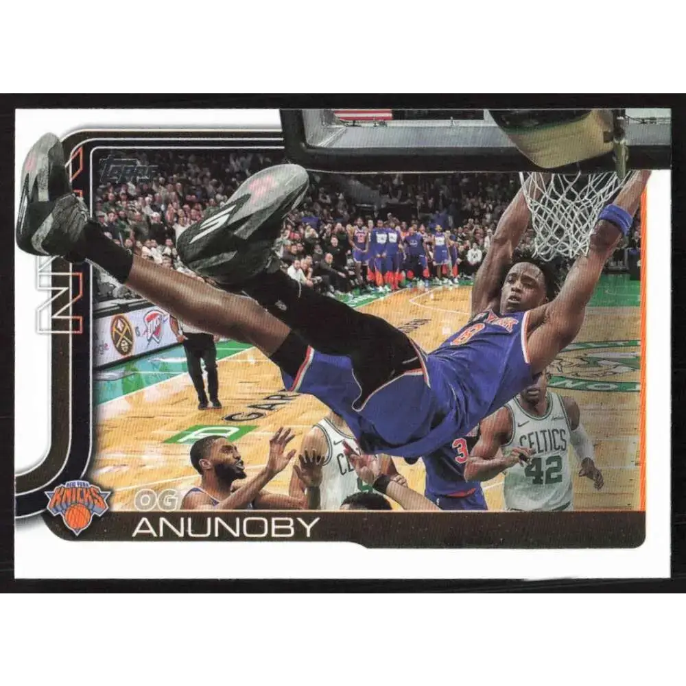 2025-26 Topps #15 OG Anunoby NM-MT New York Knicks Basketball Card - Basketball Card Single