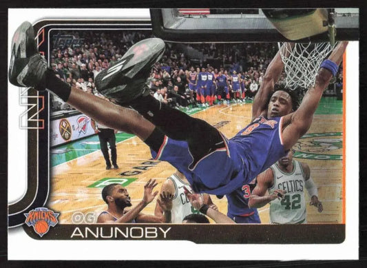 2025-26 Topps #15 OG Anunoby NM-MT New York Knicks Basketball Card - Basketball Card Single