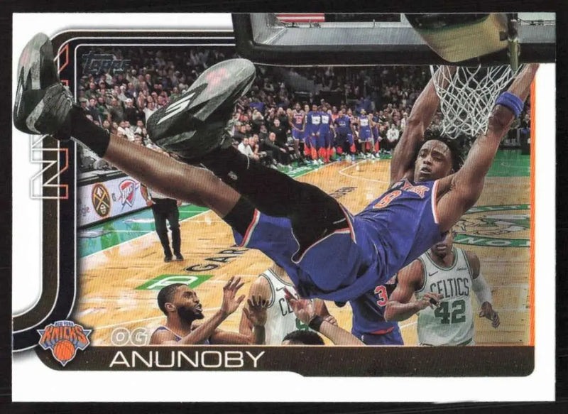 2025-26 Topps #15 OG Anunoby NM-MT New York Knicks Basketball Card - Basketball Card Single
