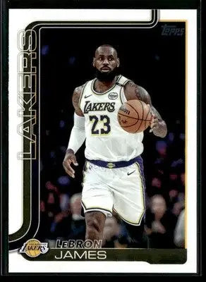 2025-26 Topps #150 LeBron James - Basketball Card Single