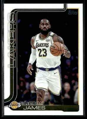2025-26 Topps #150 LeBron James - Basketball Card Single