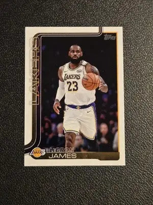 2025-26 Topps #150 LeBron James - Basketball Card Single