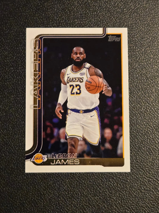 2025-26 Topps #150 LeBron James - Basketball Card Single