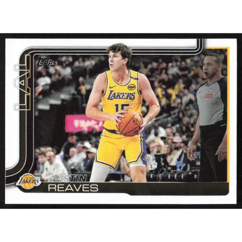 2025-26 Topps #151 Austin Reaves NM-MT Los Angeles Lakers Basketball Card - Basketball Card Single