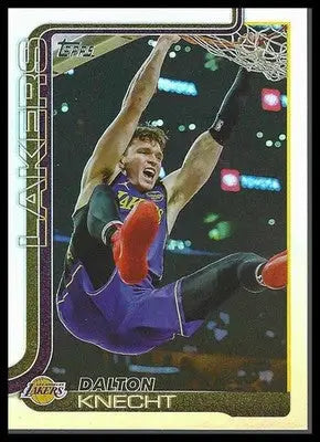 2025‑26 Topps #153 Dalton Knecht Holo Foil Los Angeles Lakers RC