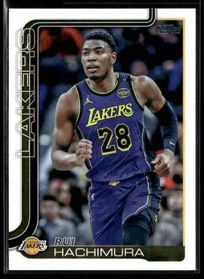2025-26 Topps #154 Rui Hachimura - Basketball Card Single