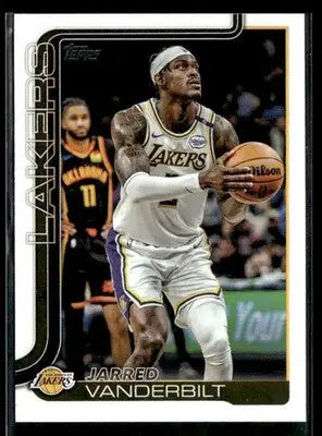 2025-26 Topps #155 Jarred Vanderbilt - Basketball Card Single
