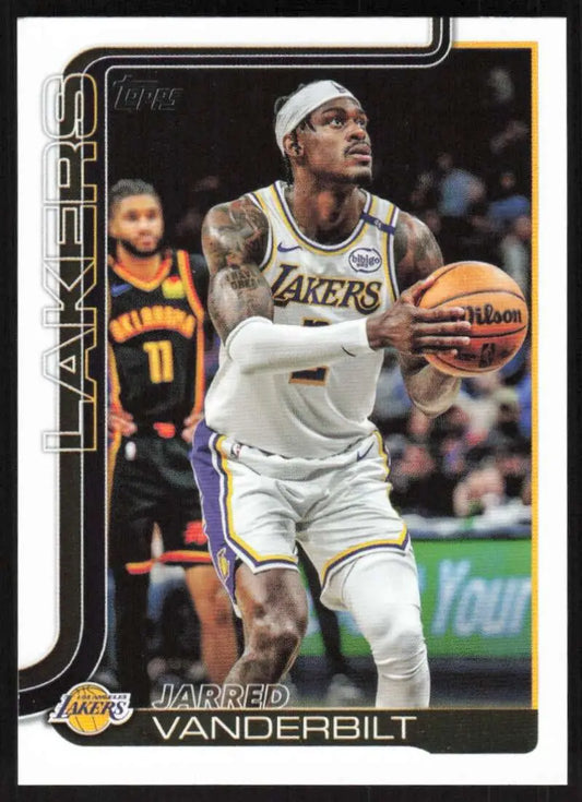 2025-26 Topps #155 Jarred Vanderbilt NM-MT Los Angeles Lakers Basketball Card