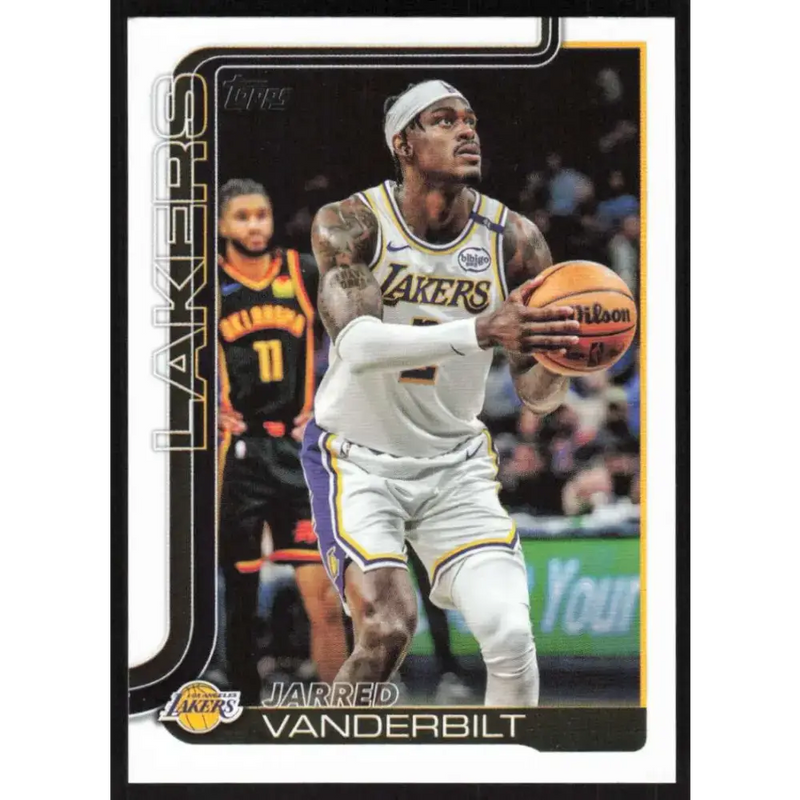 2025-26 Topps #155 Jarred Vanderbilt NM-MT Los Angeles Lakers Basketball Card - Basketball Card Single