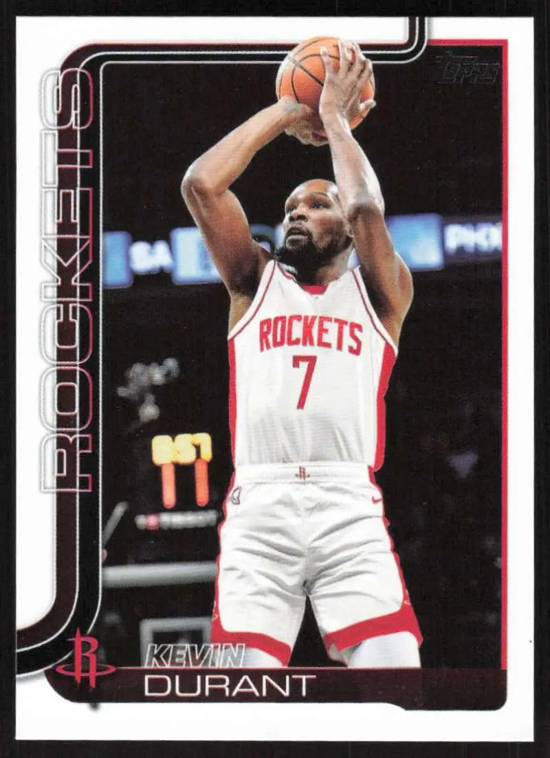 2025-26 Topps #157 Kevin Durant NM-MT Houston Rockets Basketball Card - Basketball Card Single