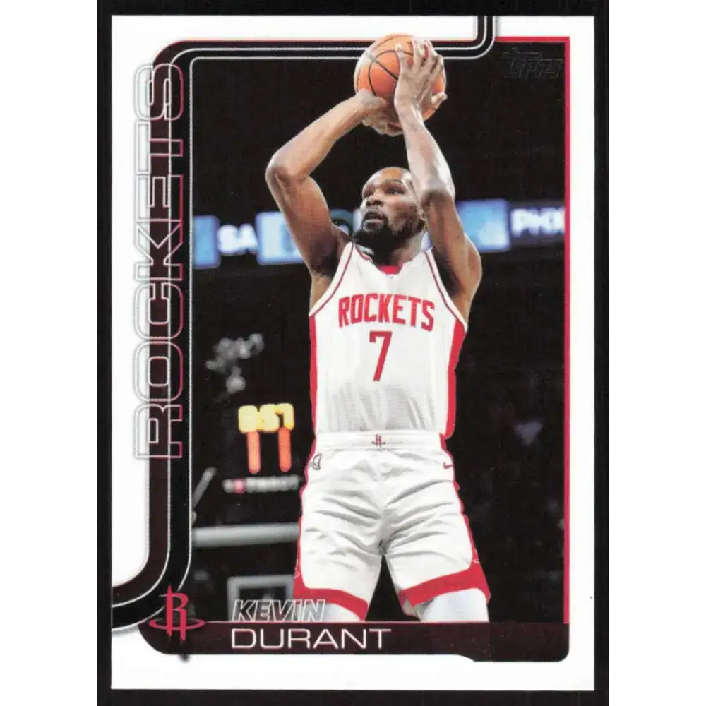 2025-26 Topps #157 Kevin Durant NM-MT Houston Rockets Basketball Card - Basketball Card Single