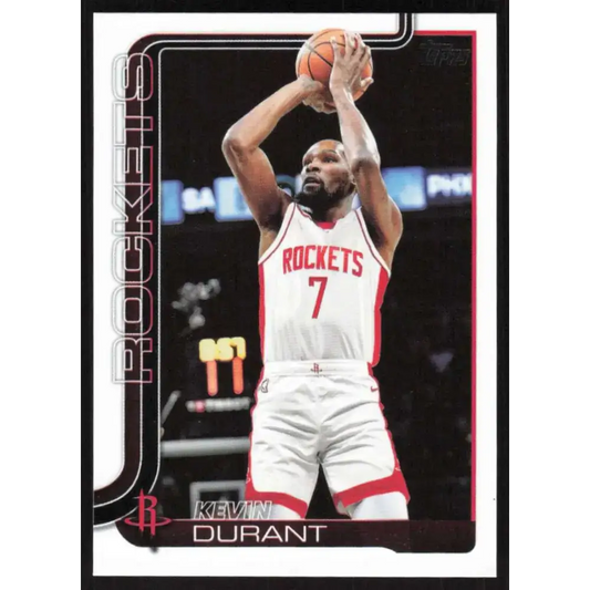 2025-26 Topps #157 Kevin Durant NM-MT Houston Rockets Basketball Card