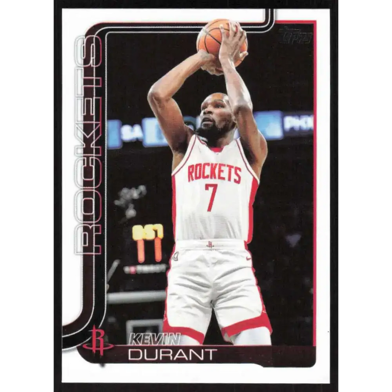 2025-26 Topps #157 Kevin Durant NM-MT Houston Rockets Basketball Card - Basketball Card Single