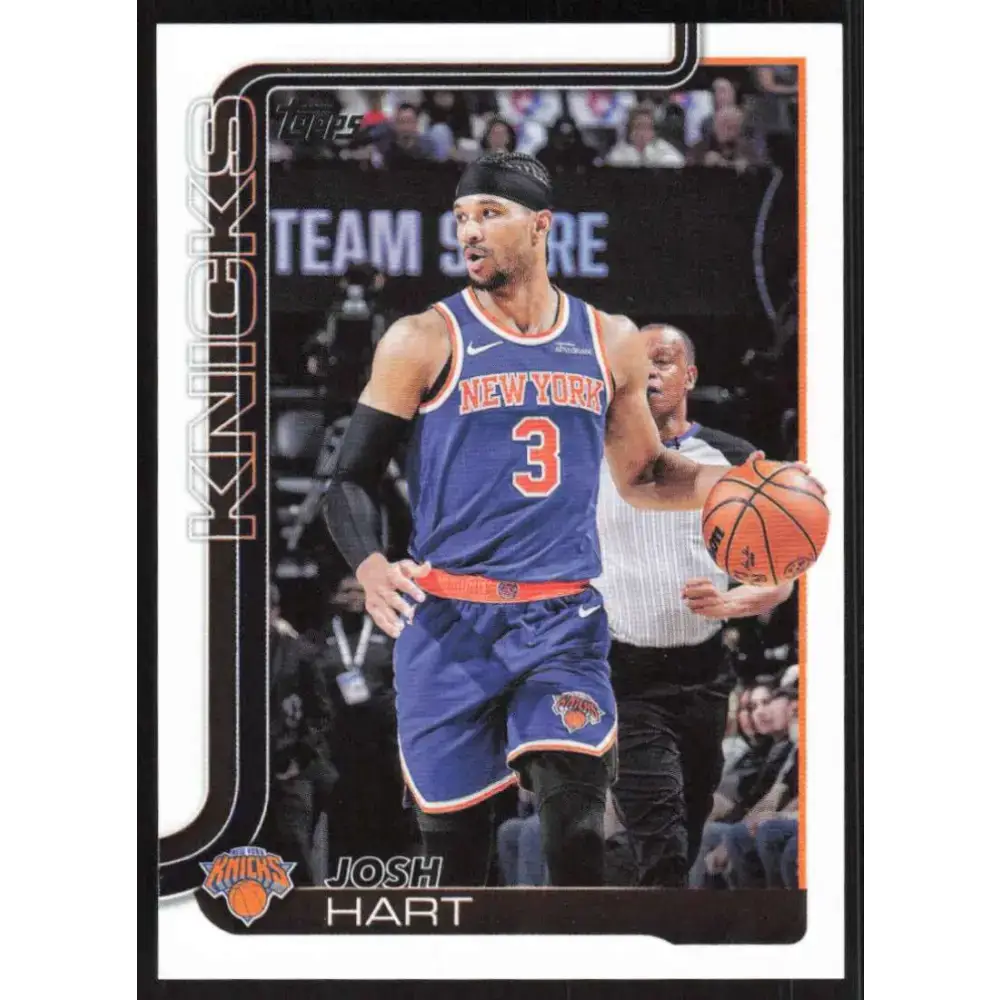 2025-26 Topps #16 Josh Hart NM-MT New York Knicks Basketball Card - Basketball Card Single