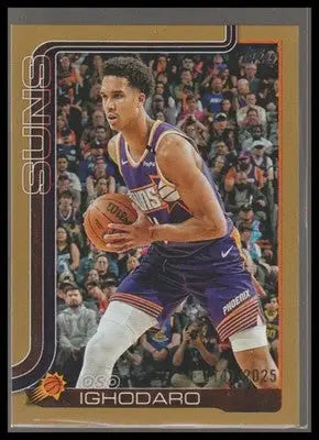 2025-26 Topps #160 Oso Ighodaro Gold #/2025