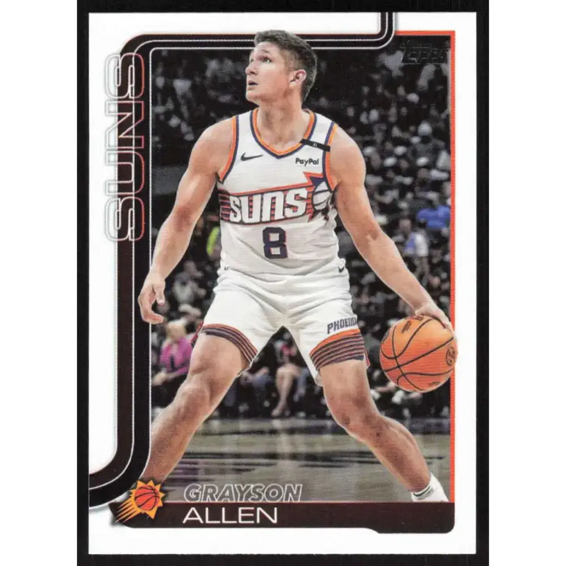 2025-26 Topps #161 Grayson Allen NM-MT Phoenix Suns Basketball Card