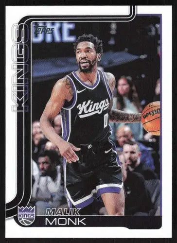 2025-26 Topps #164 Malik Monk NM-MT Sac Kings ID:80820 - Basketball Card Single