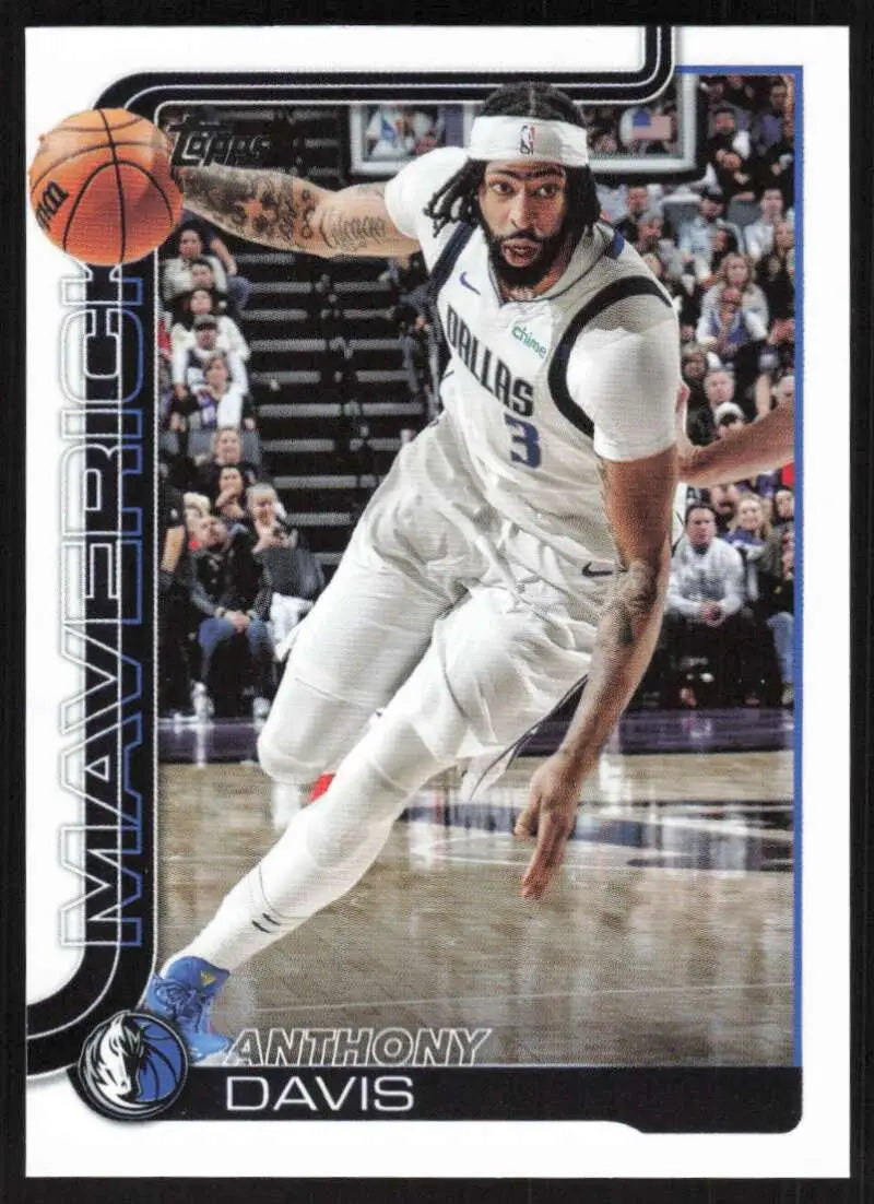 2025-26 Topps #169 Anthony Davis NM-MT Dallas Mavericks Basketball Card - Basketball Card Single