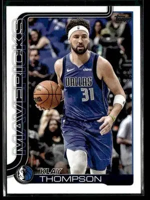2025-26 Topps #170 Klay Thompson - Basketball Card Single