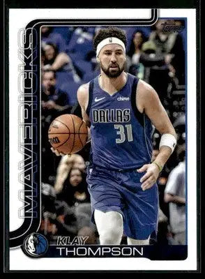 2025-26 Topps #170 Klay Thompson - Basketball Card Single