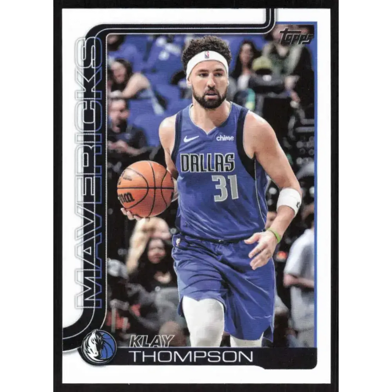2025-26 Topps #170 Klay Thompson NM-MT Dallas Mavericks Basketball Card - Basketball Card Single