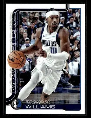 2025-26 Topps #171 Brandon Williams - Basketball Card Single