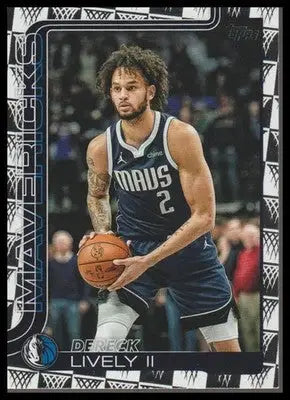 2025-26 Topps #172 Dereck Lively II Season Tip Off Mavs