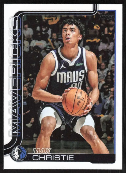 2025-26 Topps #174 Max Christie NM-MT Dallas Mavericks Basketball Card
