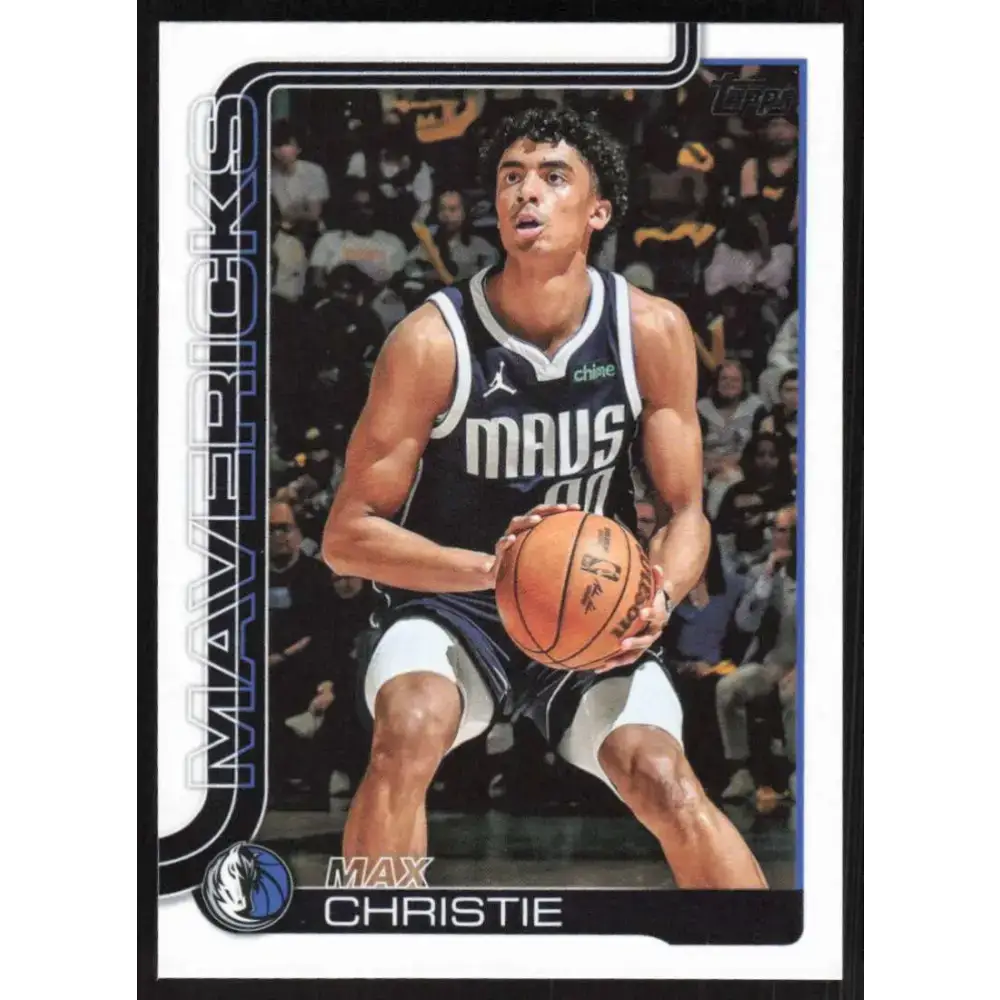 2025-26 Topps #174 Max Christie NM-MT Dallas Mavericks Basketball Card - Basketball Card Single