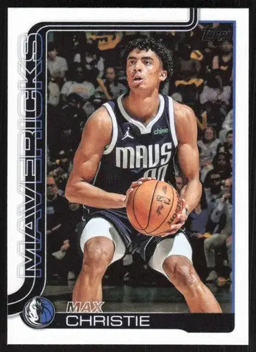 2025-26 Topps #174 Max Christie NM-MT Mavericks ID:80824 - Basketball Card Single