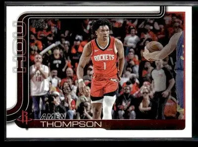 2025-26 Topps #176 Amen Thompson - Basketball Card Single