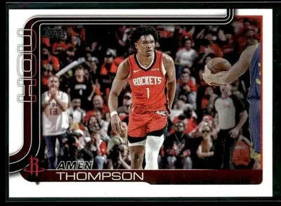 2025-26 Topps #176 Amen Thompson - Basketball Card Single
