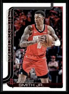 2025-26 Topps #177 Jabari Smith Jr. - Basketball Card Single