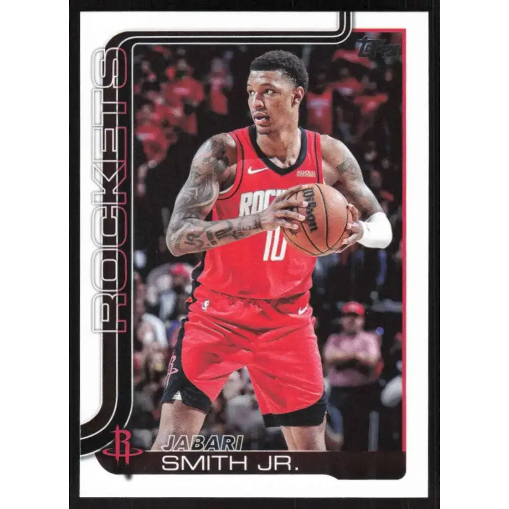 2025-26 Topps #177 Jabari Smith Jr. NM-MT Houston Rockets Basketball Card - Basketball Card Single