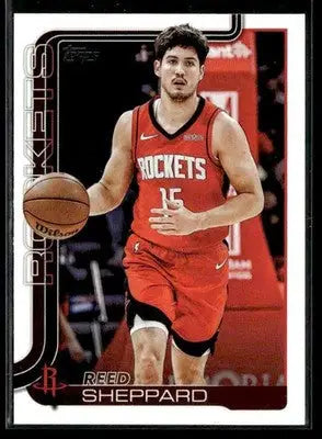 2025-26 Topps #178 Reed Sheppard - Basketball Card Single