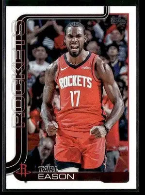 2025-26 Topps #179 Tari Eason - Basketball Card Single