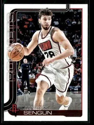 2025-26 Topps #180 Alperen Sengun - Basketball Card Single