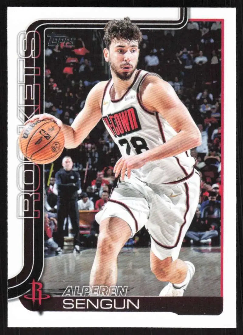 2025-26 Topps #180 Alperen Sengun NM-MT Houston Rockets Basketball Card - Basketball Card Single