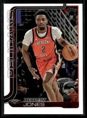 2025-26 Topps #189 Herbert Jones - Basketball Card Single