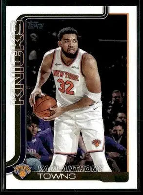 2025-26 Topps #19 Karl-Anthony Towns - Basketball Card Single