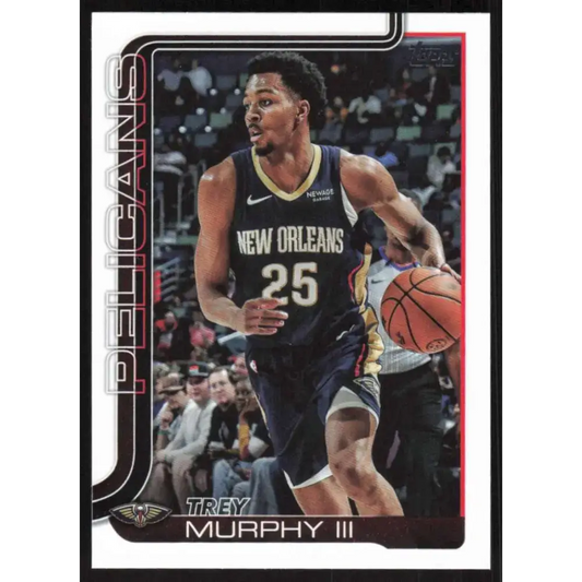 2025-26 Topps #190 Trey Murphy III NM-MT New Orleans Pelicans Basketball Card