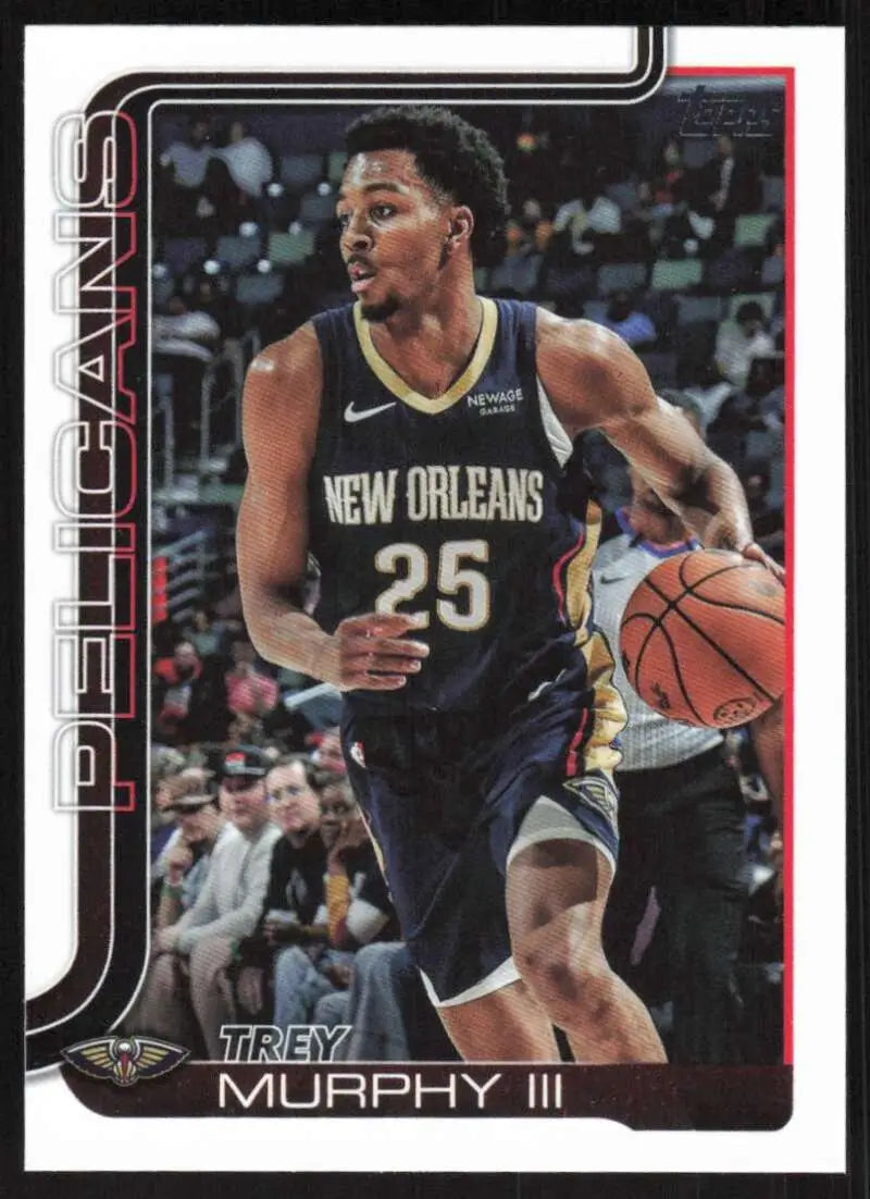 2025-26 Topps #190 Trey Murphy III NM-MT New Orleans Pelicans Basketball Card - Basketball Card Single