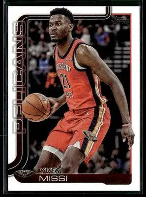 2025-26 Topps #191 Yves Missi - Basketball Card Single