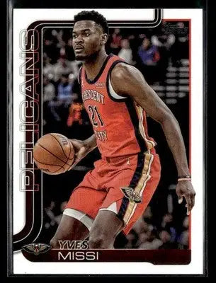 2025-26 Topps #191 Yves Missi - Basketball Card Single