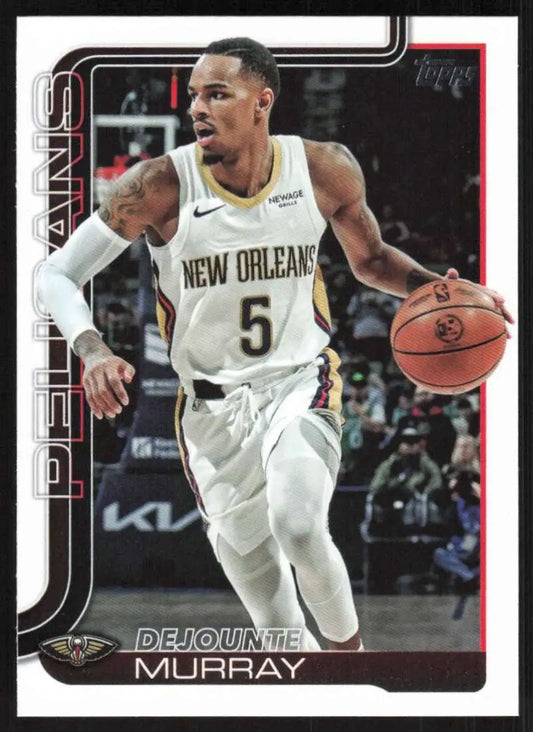 2025-26 Topps #192 Dejounte Murray NM-MT New Orleans Pelicans Basketball Card