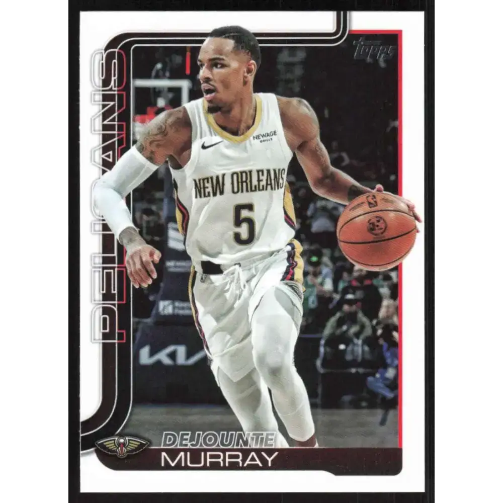 2025-26 Topps #192 Dejounte Murray NM-MT New Orleans Pelicans Basketball Card - Basketball Card Single