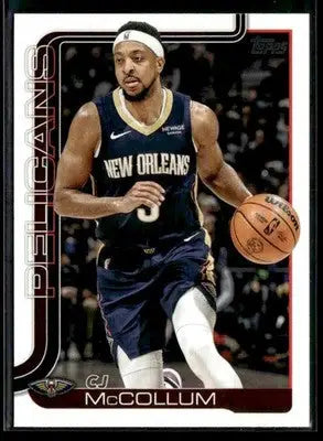 2025-26 Topps #193 CJ McCollum - Basketball Card Single