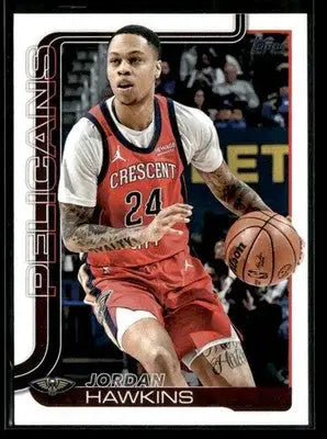 2025-26 Topps #194 Jordan Hawkins - Basketball Card Single