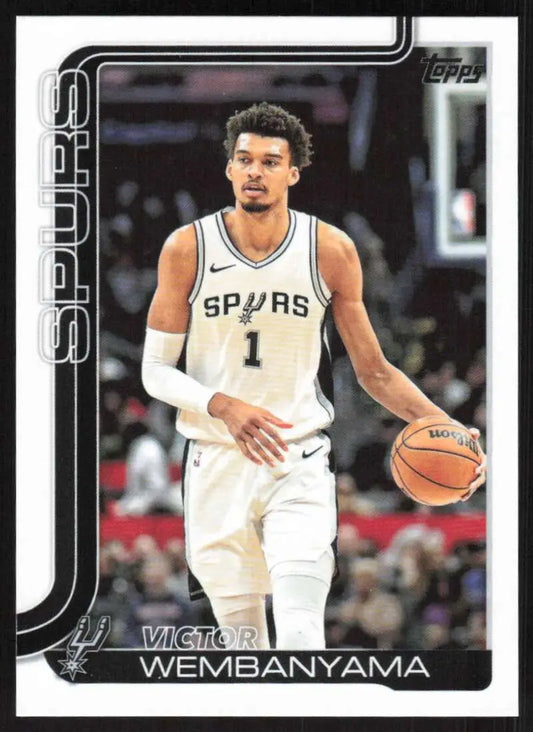 2025-26 Topps #195 Victor Wembanyama NM-MT San Antonio Spurs Basketball Card